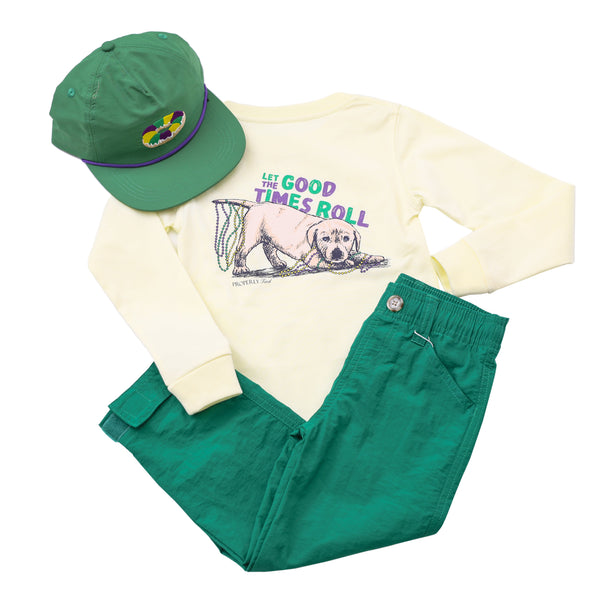 Pawdi Gras LS- Light Yellow