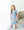 Light Blue/Ecru Heirloom Dress