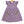 Let's Cheer! Football Pocket Dress- Purple Stripe