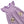 Let's Cheer! Football Pocket Dress- Purple Stripe