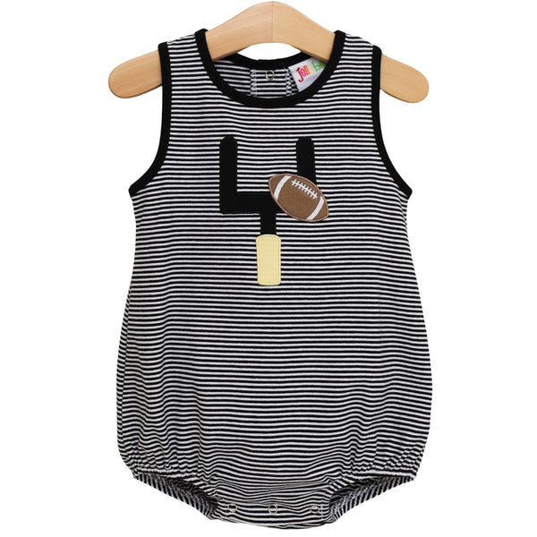 Down, Set, Hut Bubble- Black Stripe