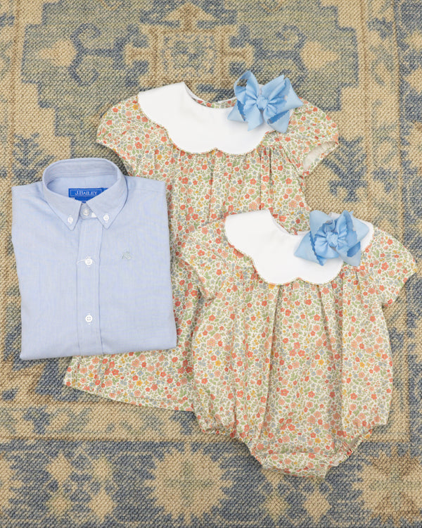 Roscoe Button Down- Blue Oxford