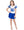 Shimmer Butterfly Short- Royal