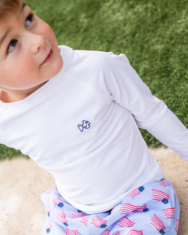 Reef Rashguard Shirt- Bright White