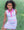 Pro Performance Polo Dress- Kissed Stripe