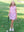 Sleeveless Solid Cotton Polo- Pink Frosting