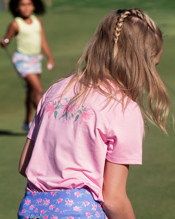 Pro Performance T-Shirt– Azalea Blossom- Pink Frosting