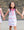 Pro Performance Polo Dress- Kissed Stripe