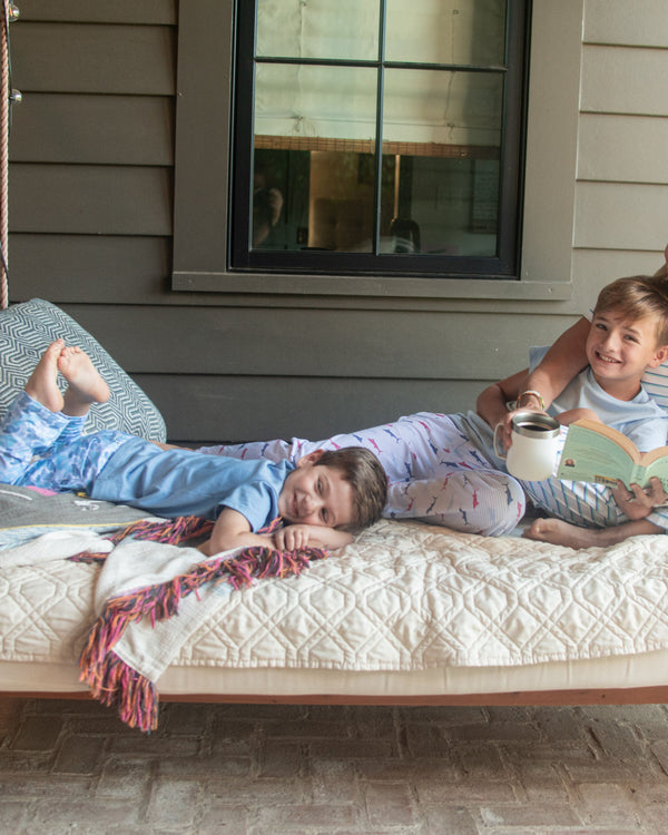 Kids' Lounge Life Pant- Windsurfer Fish Print