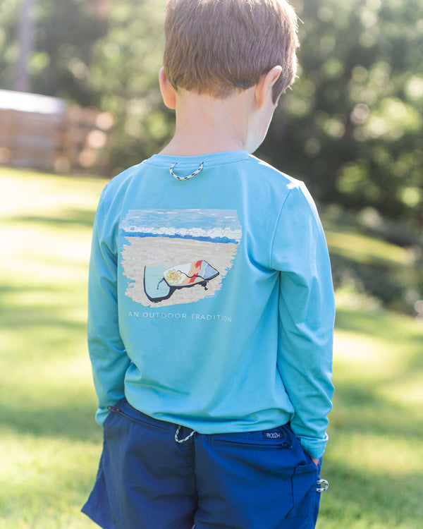 Pro Performance LS T-shirt- Aquarius