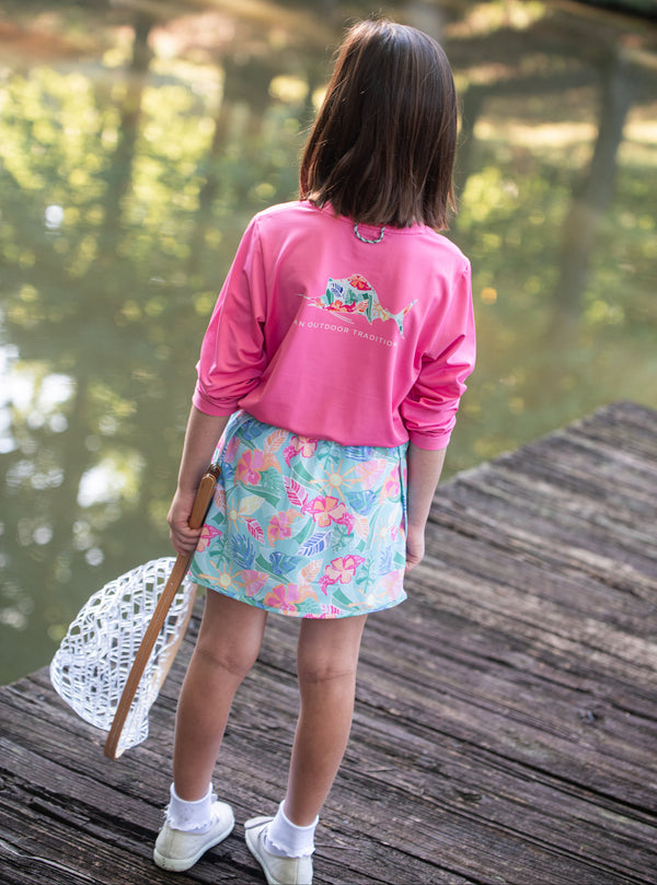 Pro Performance T-Shirt– Tropical Marlin- Azalea Pink