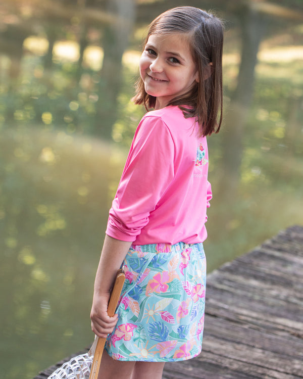 Pro Performance T-Shirt– Tropical Marlin- Azalea Pink