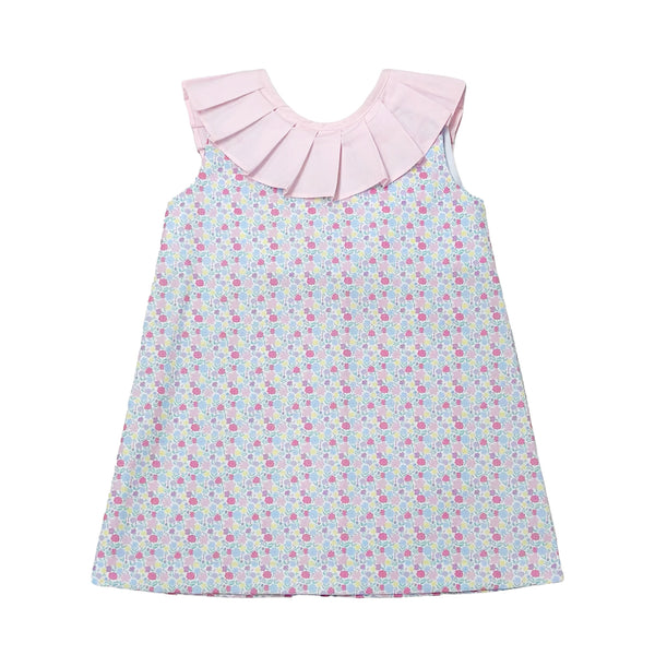 Spring Floral Cassie Dress W/ Bow