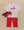 Fire Truck W/ Check Pants Set