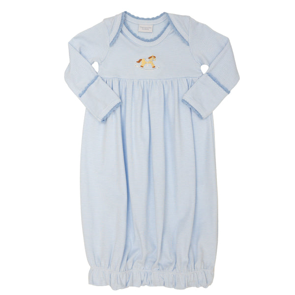 Vintage Horse Lap Shoulder Gown