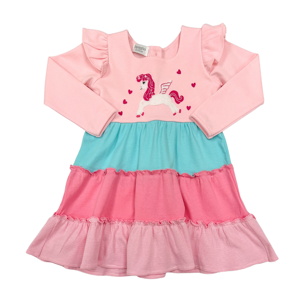 Unicorn Multi-Tiered Dress