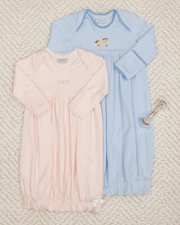 Mini Bow Roses Lap Shoulder Gown