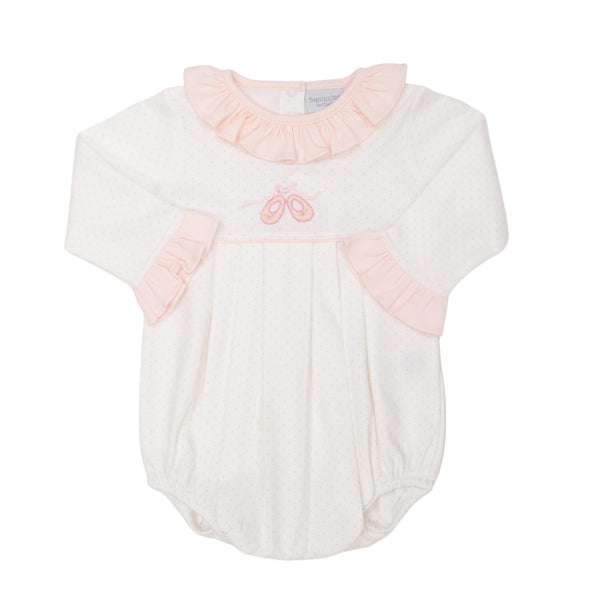 Ballet Slippers L/S Pleated Bubble