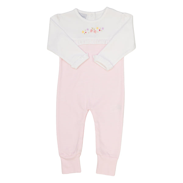 Strawberry Fields LS Romper