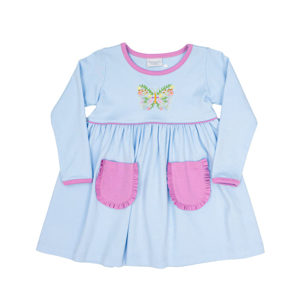 Beauty-Fly L/S Popover Pocket Dress