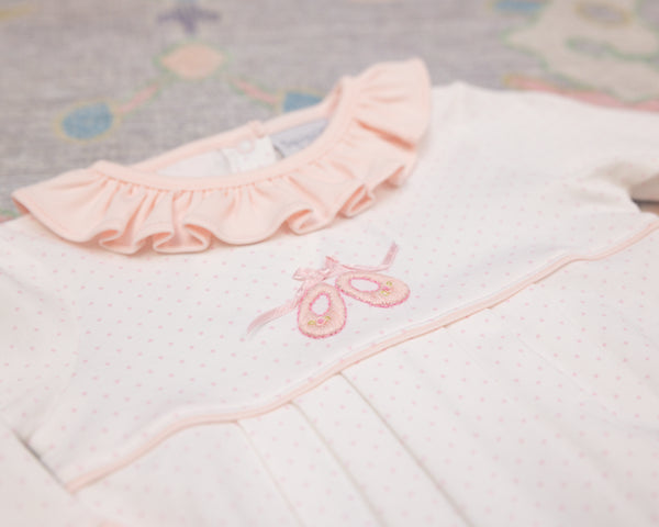 Ballet Slippers L/S Pleated Bubble