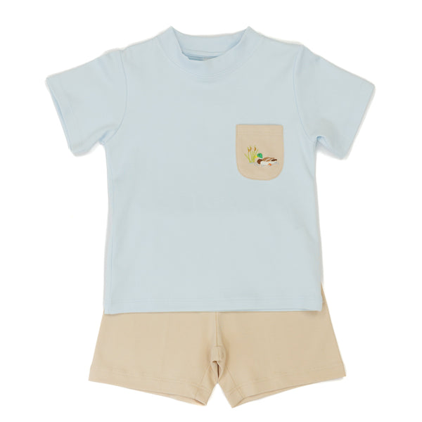 Mallard N' Cattails Pocket Short Set