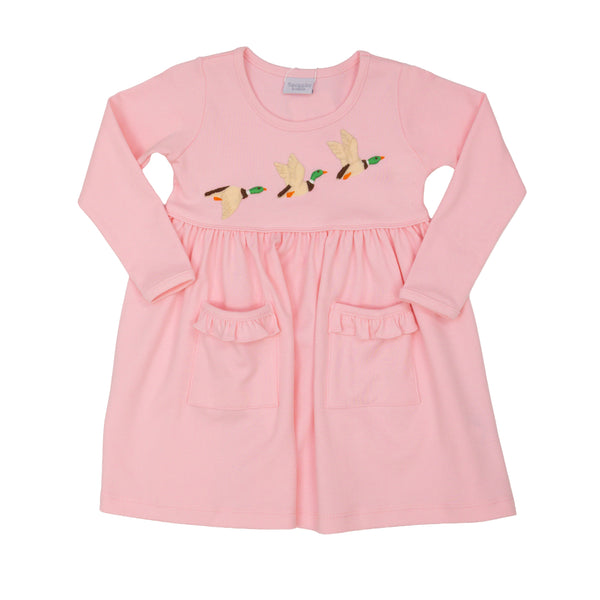 Duck Trio LS Popover Dress