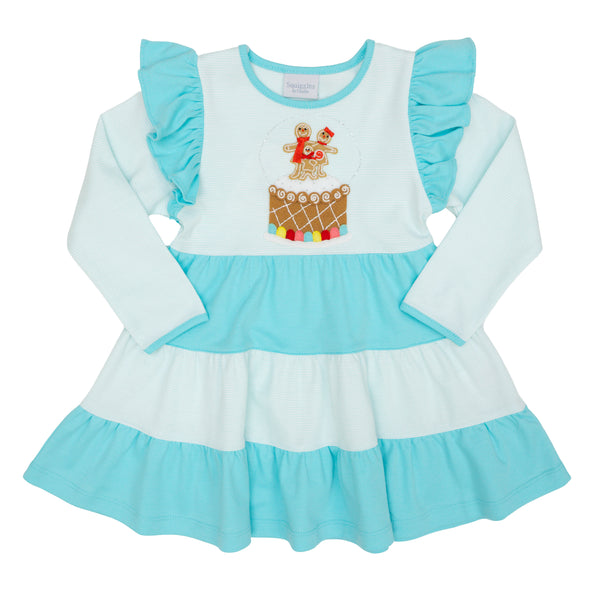 Ginger Family LS Tiered Dress