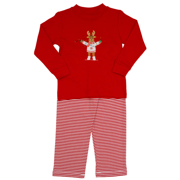 Sweater Weather Moe Christmas Pants Set