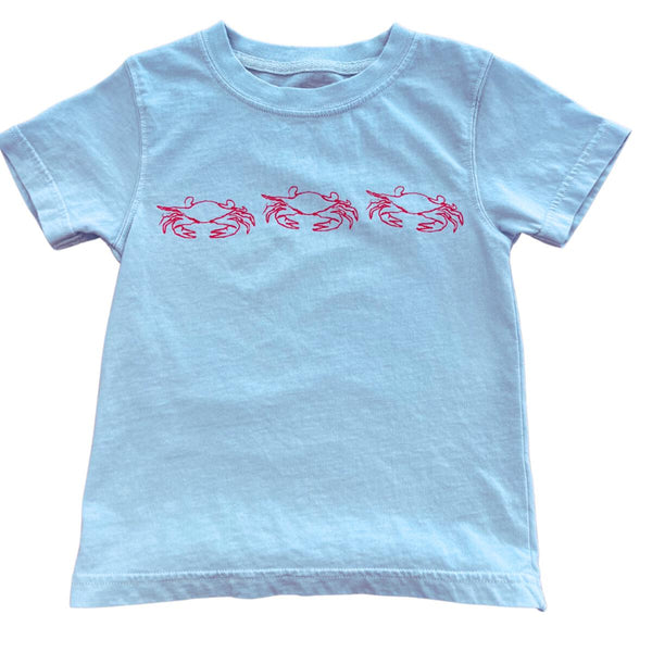 Light Blue Crab Trio  T-Shirt