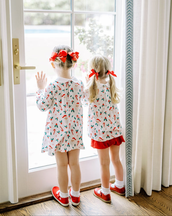 St. Nick L/S Bloomer Set
