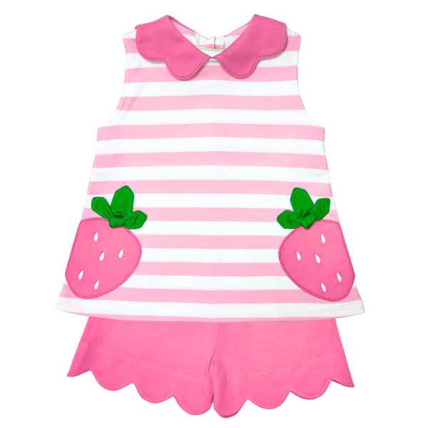 Strawberry Kendall Short Set