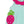 Strawberry Reagan Knit Ruffle Dress