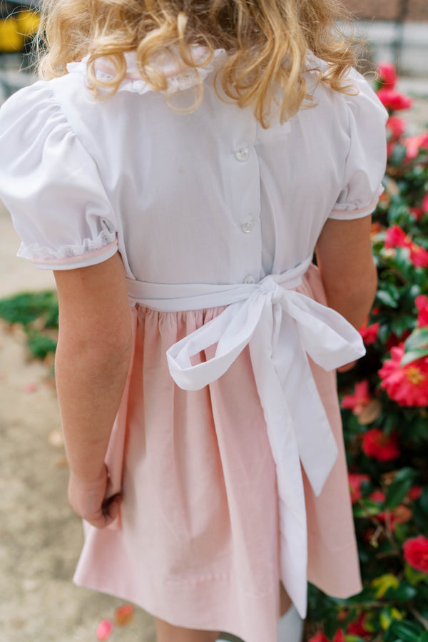 Sundays Best Dress- Petite Pink Velvet