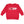 XOXO Sequin Patch Valentine's Sweatshirt- Red