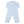 Blue Santa Embroidered Pajamas