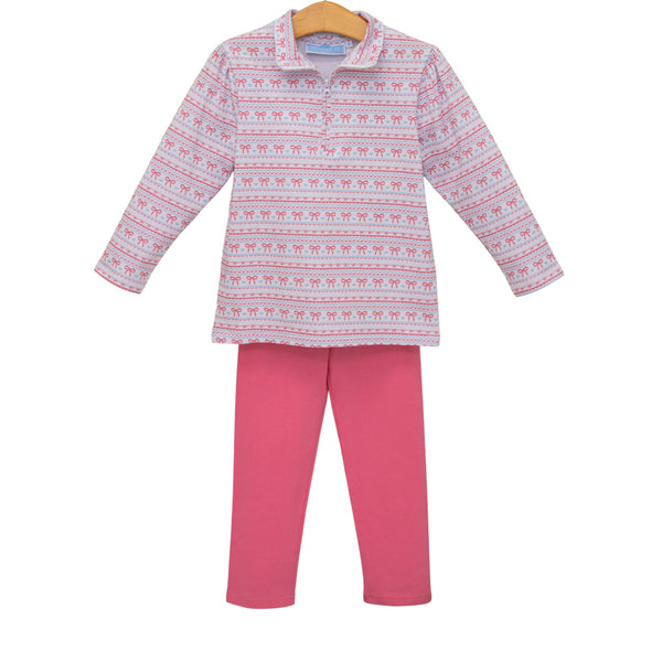 Sweetheart 1/4 Zip Pullover Set