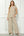 Striped Pants Set- Khaki/Cream