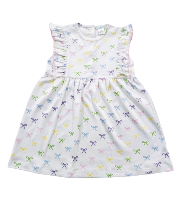 Bows Flutter Pima Dress