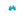 Grosgrain Bow On Clip- Turquoise