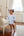 Katherine Bloomer Set- Light Blue Stripe/Light Pink