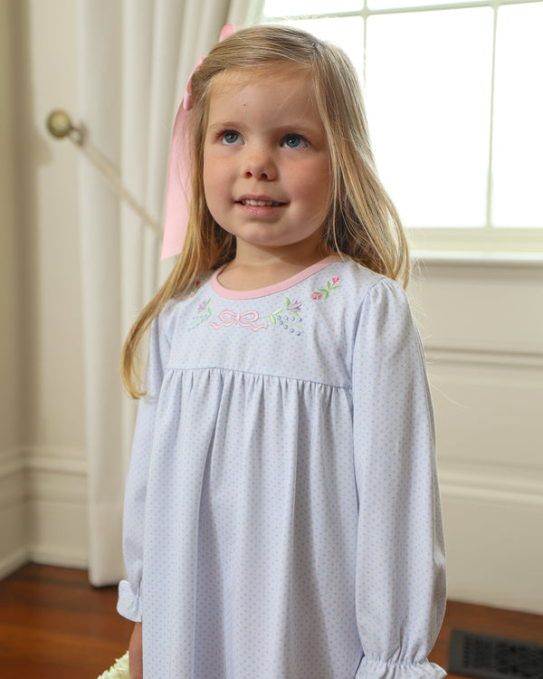 Floral Embroidery Dress