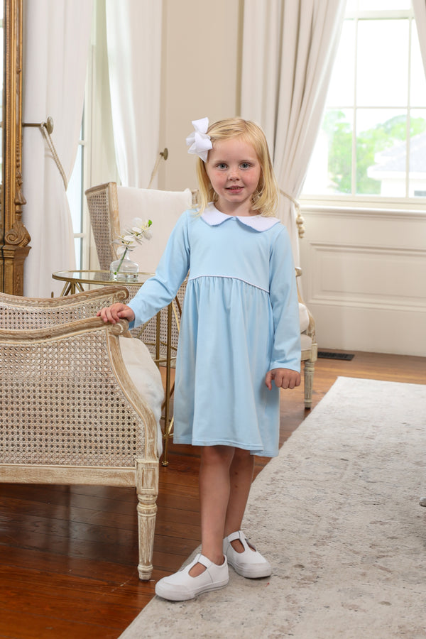 Claire Dress- Light Blue