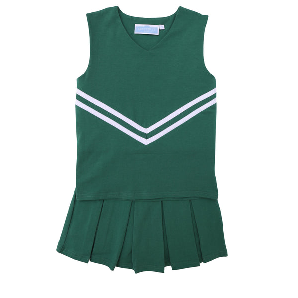 Cheer Uniform Set- Forest Green