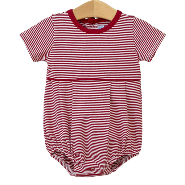 Bentley Game Day Bubble- Crimson Stripe