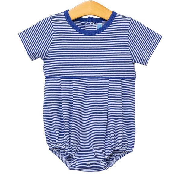 Bentley Game Day Bubble- Royal Blue Stripe