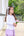 Vera Ruffle Top- Lavender