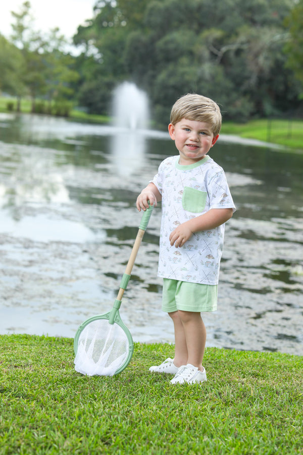 Gone Fishin' Pocket Short Set