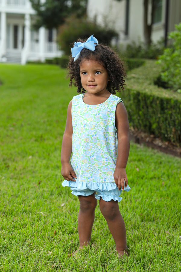 Blooming Floral Swing Back Bloomer Set