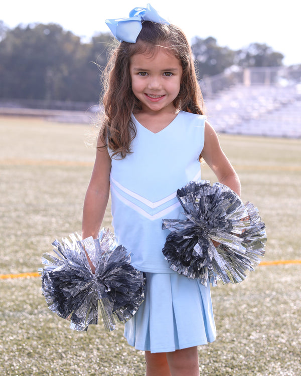 Cheer Uniform Set- Light Blue